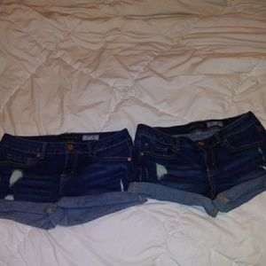 2 pairs of Aeropostale shorts,